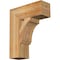 Ekena Millwork Imperial Block Rough Sawn Bracket, Western Red Cedar, 6"W x 18"D x 22"H BKT06X18X22IMP05RWR - alternate 1